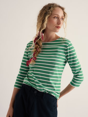 T-shirt 'Sailor' Seasalt Cornwall en vert : devant