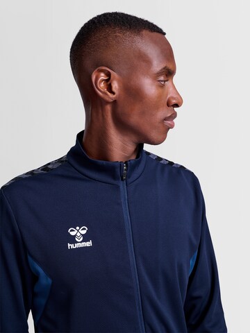 Hummel Sportssweatjakke 'AUTHENTIC PL' i blå