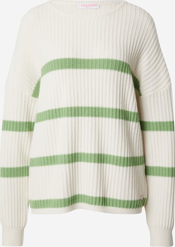 Frieda & Freddies NY Sweater in White: front