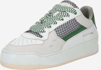Filling Pieces Sneakers laag 'Avenue Isla Jade' in de kleur Lichtgrijs / Jade groen / Wit, Productweergave