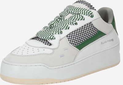 Filling Pieces Platform trainers 'Avenue Isla Jade' in Light grey / Jade / White, Item view