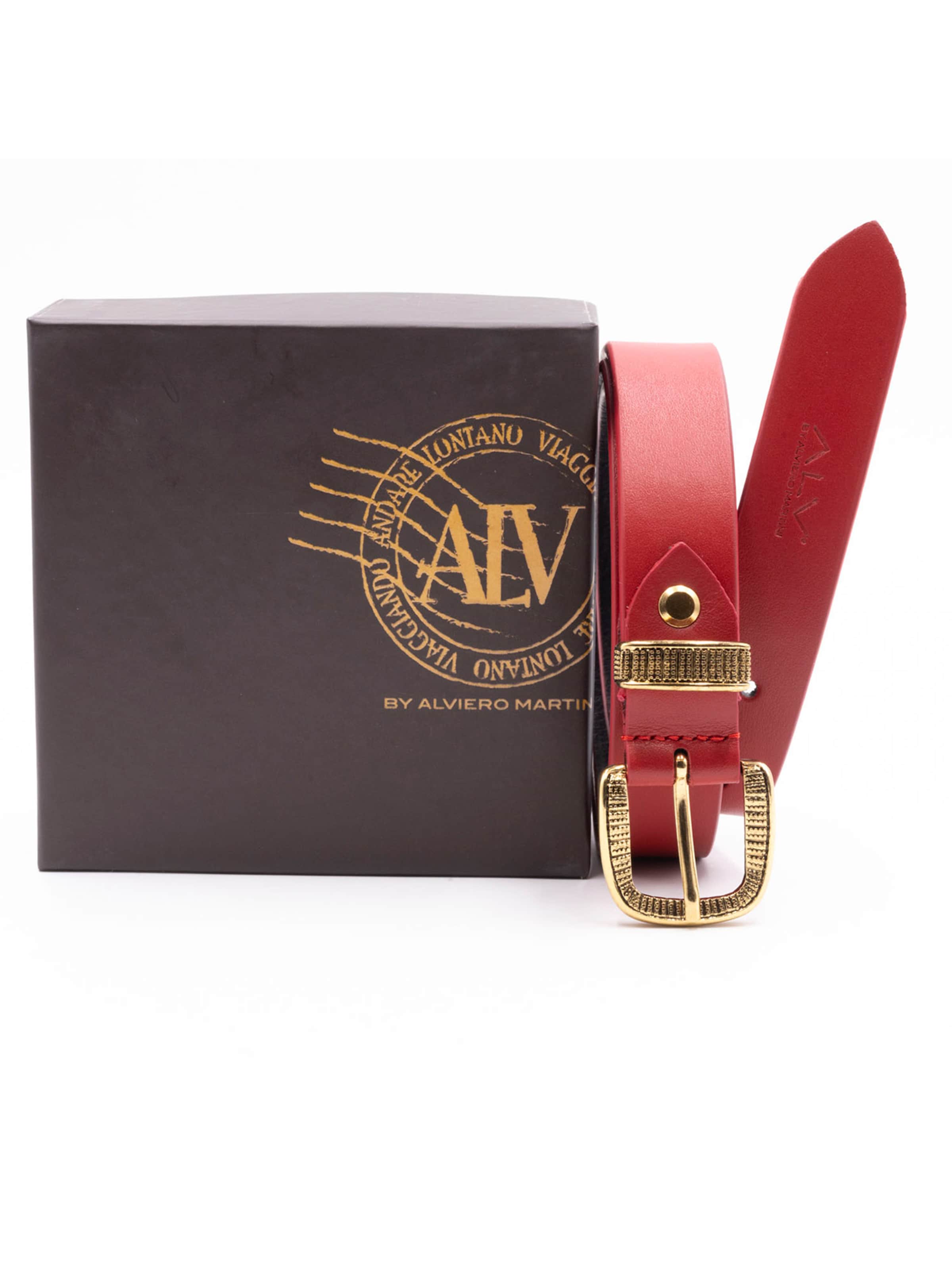 Alviero Martini Belt in Red: front