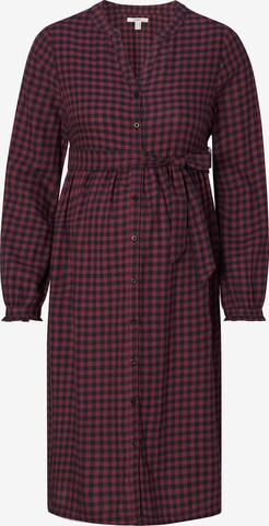 Robe-chemise Esprit Maternity en rouge