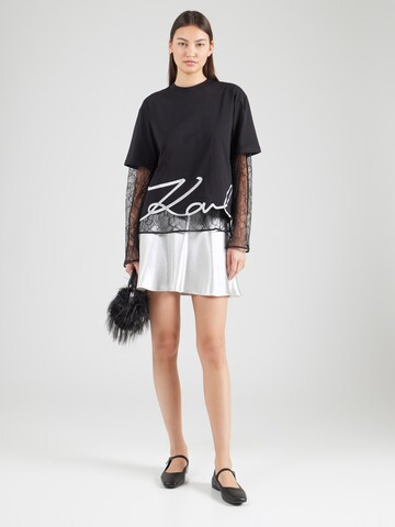 Maglietta di Karl Lagerfeld in nero