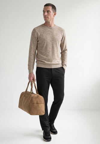 Street One MEN Regular Chino Pants in Black