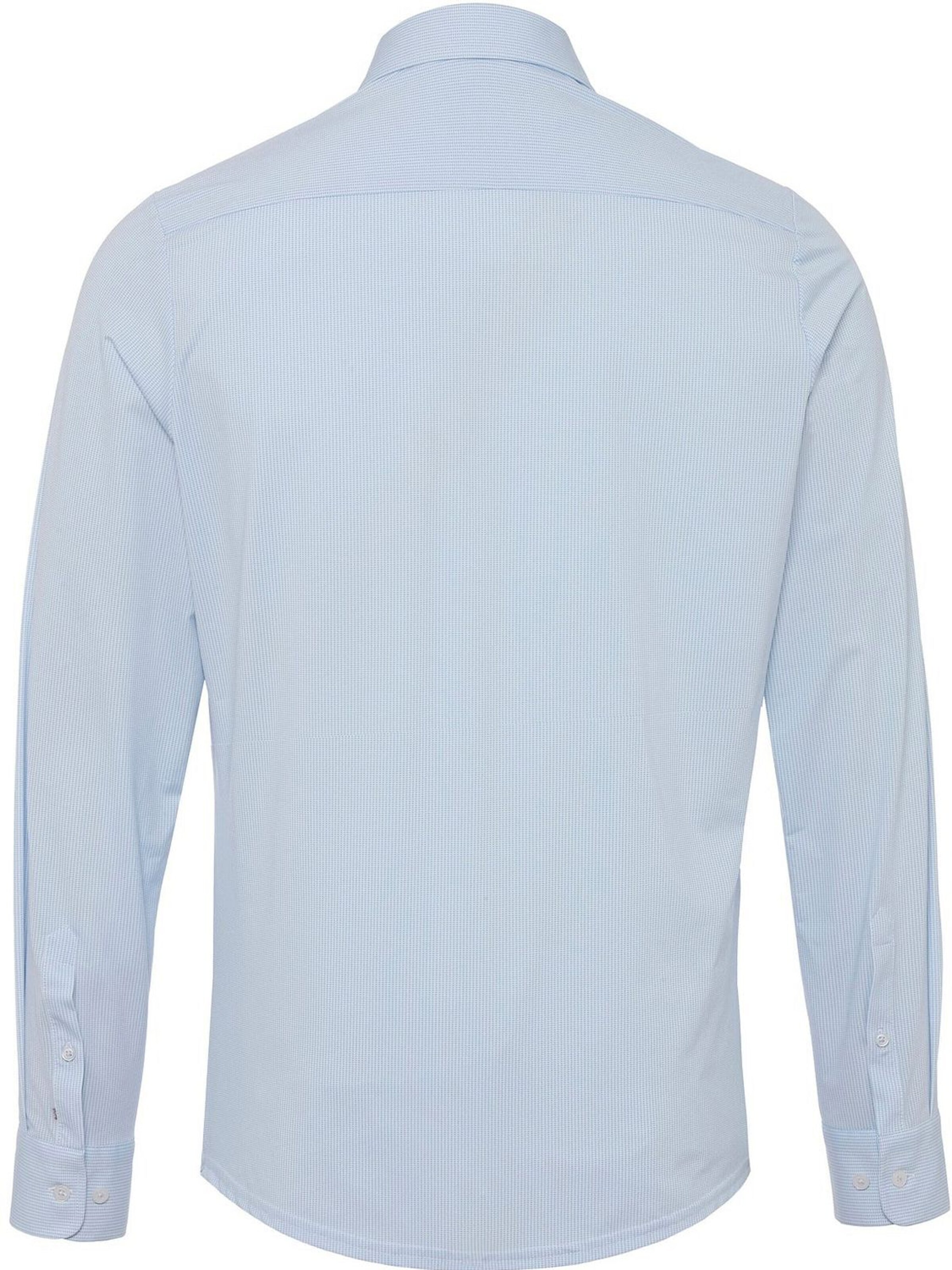 PURE Slim fit Button Up Shirt in Blue