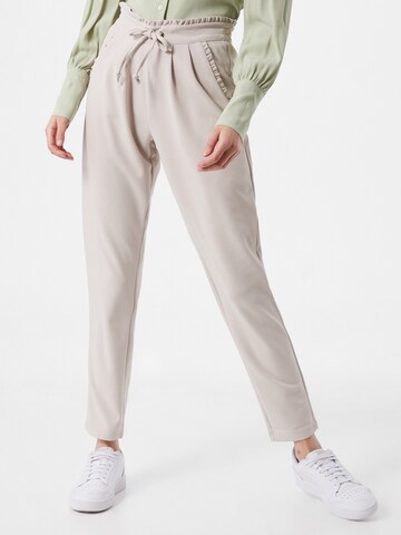 JDY Regular Pleat-front trousers 'Catia' in Grey: front