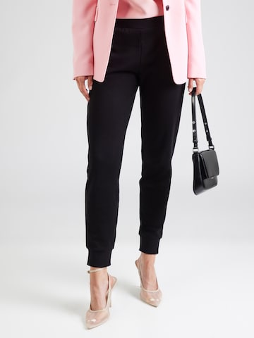 Effilé Pantalon EA7 Emporio Armani en noir : devant