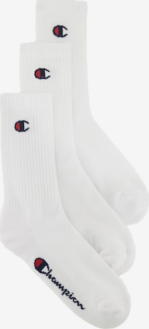 Champion Authentic Athletic Apparel Nogavice | bela barva: sprednja stran