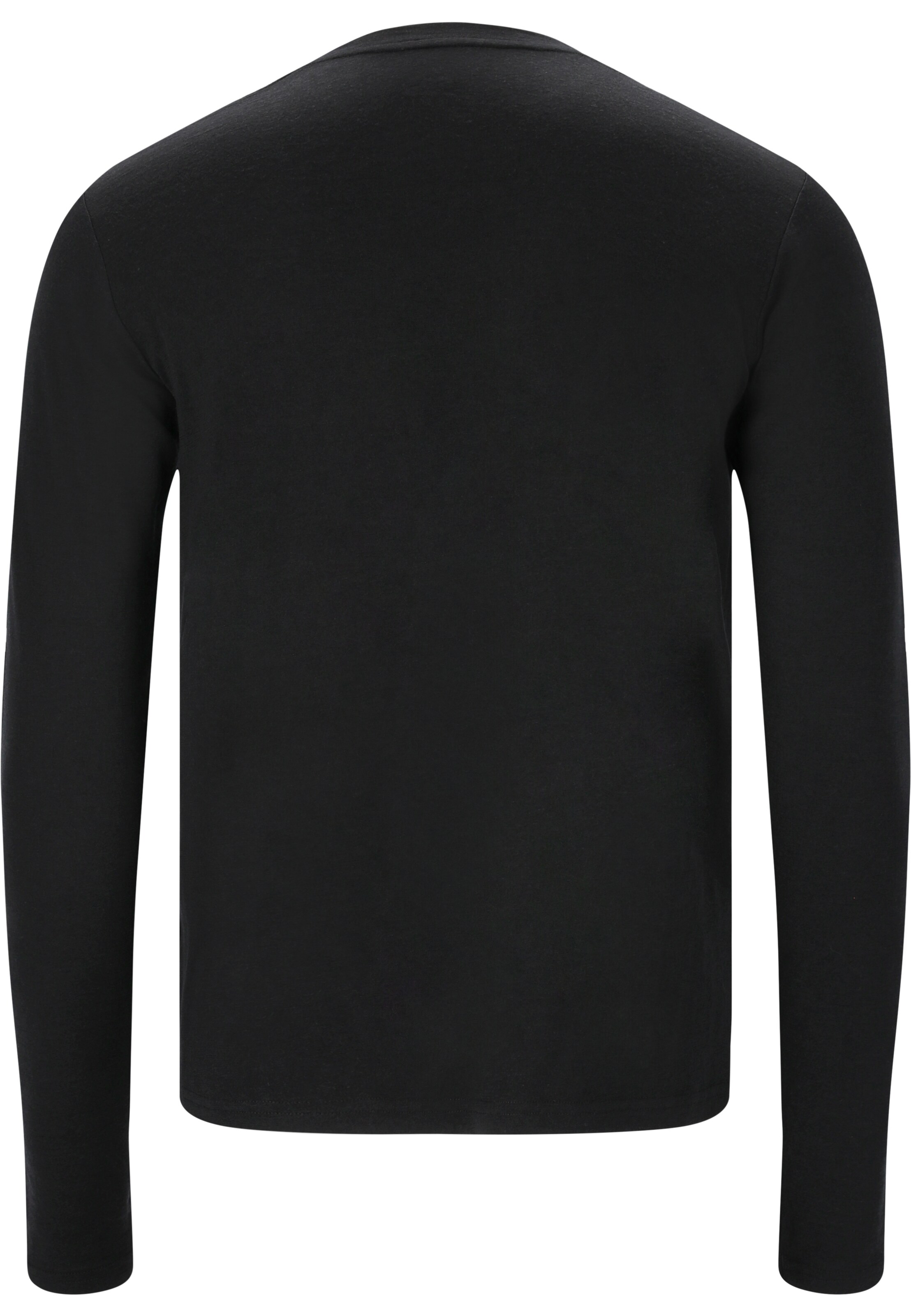 SOS Shirt 'Røldal' in Zwart