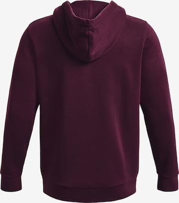 UNDER ARMOUR - Sudadera con cremallera deportiva 'Essential' en lila