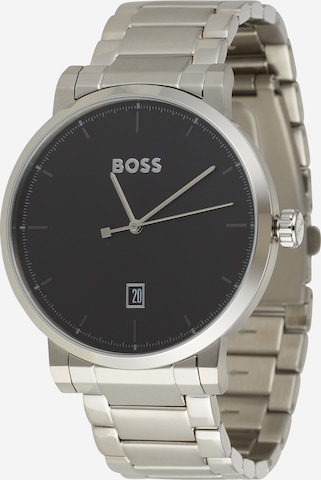 BOSS Black Analog Watch 'CONFIDENCE' in Black: front