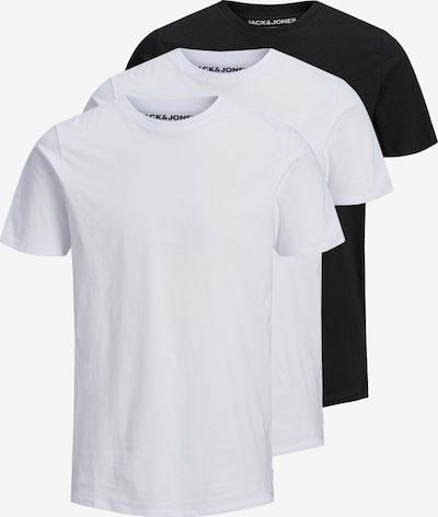 JACK & JONES Tričko - čierna / biela, Produkt