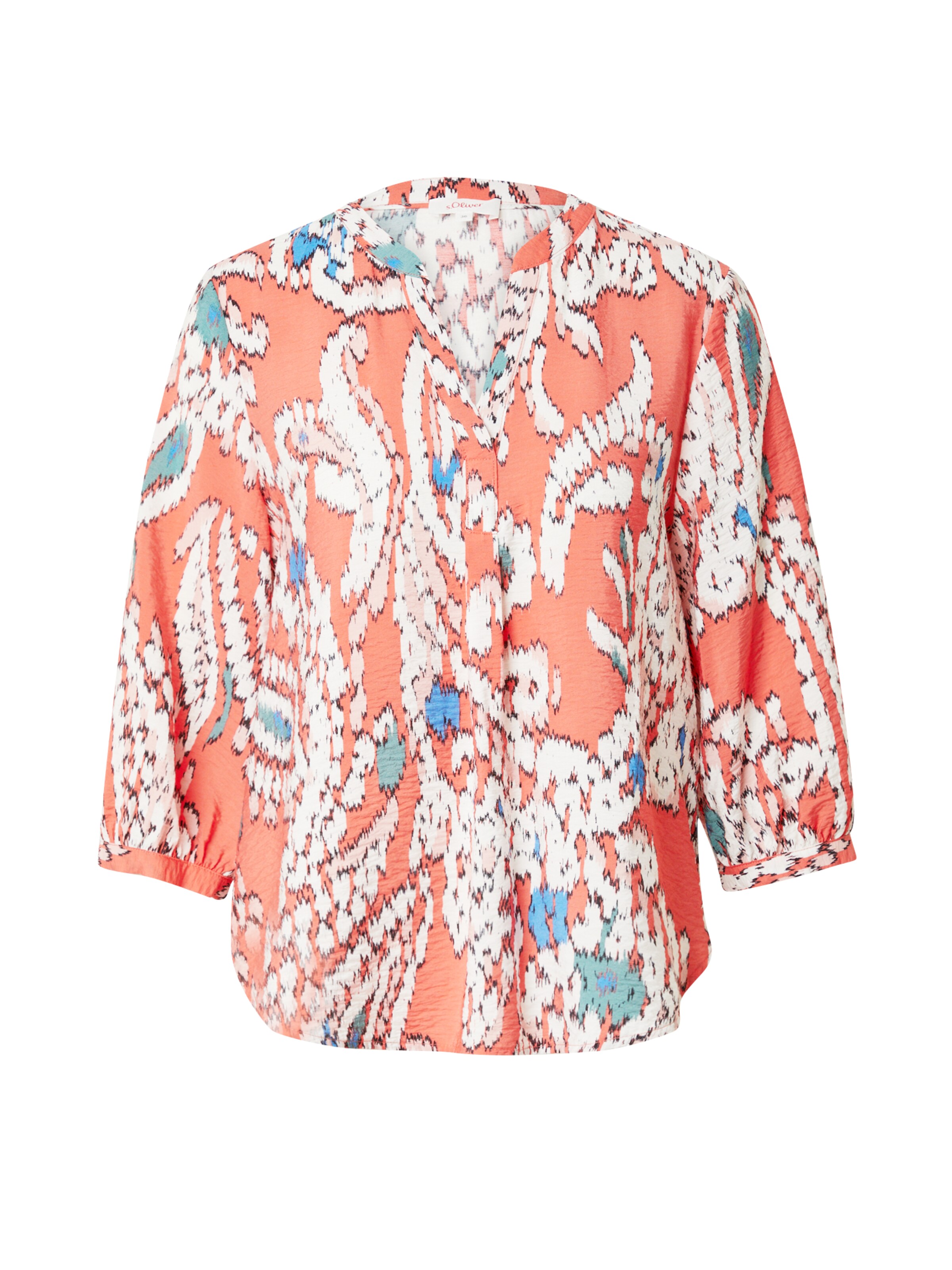 s.Oliver Μπλούζα σε πορτοκαλί: μπροστά