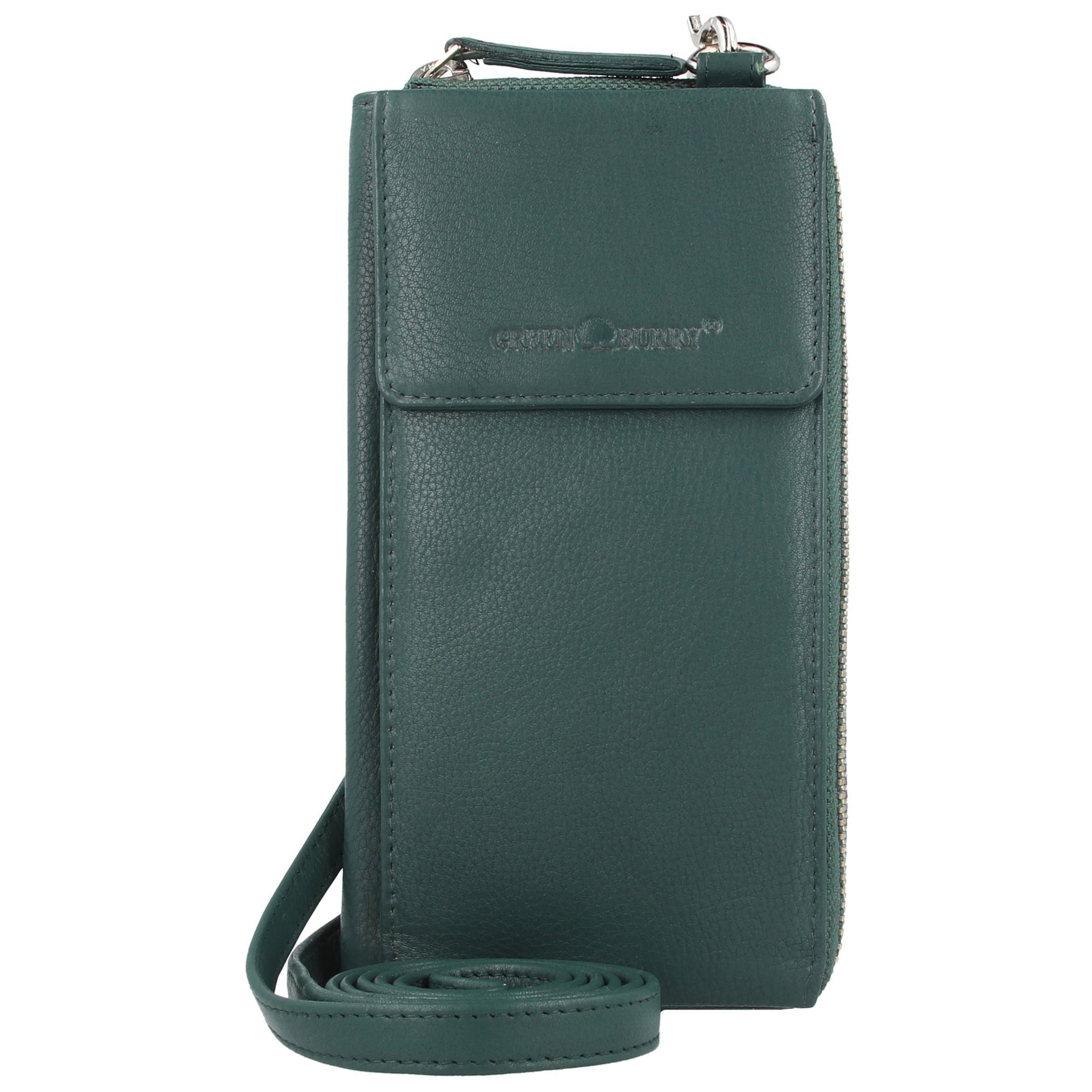 Protection pour smartphone 'Nappa' GREENBURRY en vert : devant