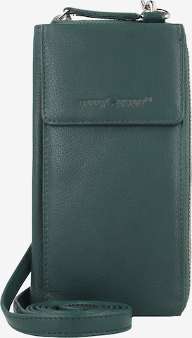 GREENBURRY Smartphone Case 'Nappa' in Green: front