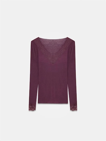 Dilvin - Blusa em vermelho: frente