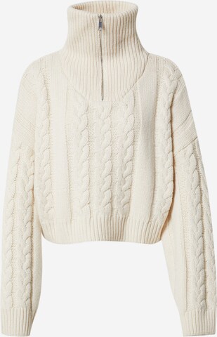 EDITED Sweater 'ZADIE' in Beige: front