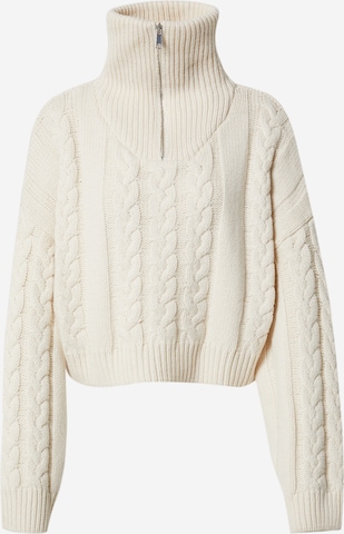 Pull-over 'ZADIE' EDITED en beige : devant