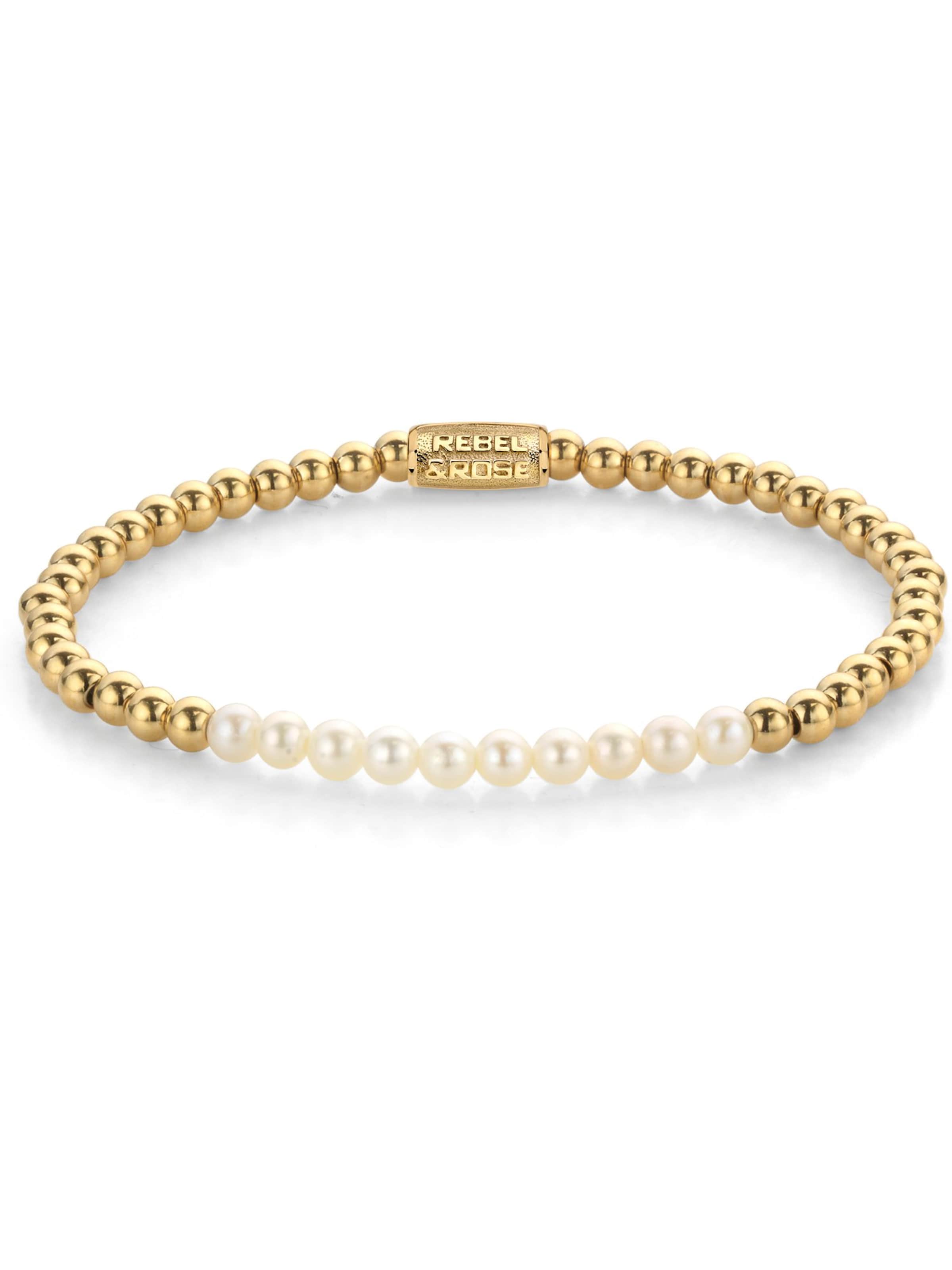 Rebel & Rose Bracelet in Yellow: front