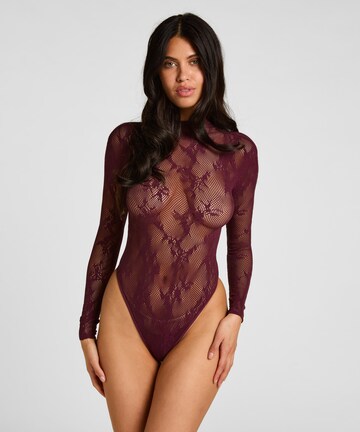 Hunkemöller Body in Lila: Vorderseite