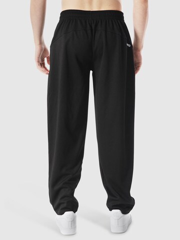 Loosefit Pantalon ' Classic Ripp ' Smilodox en noir