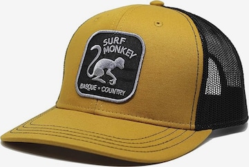 Surf Monkey Cap in Yellow: front