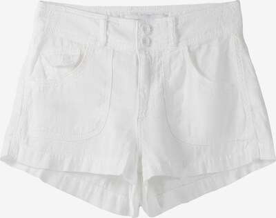 Bershka Shorts in ecru, Produktansicht