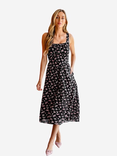 Cupshe Sommerkleid‌‌ in schwarz, Produktansicht