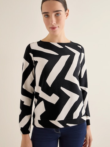 CECIL Póló - fekete: elől