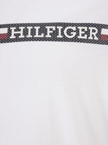 Maglietta di Tommy Hilfiger Big & Tall in bianco