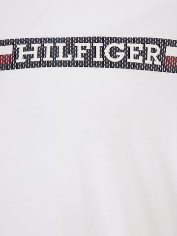 Maglietta di Tommy Hilfiger Big & Tall in bianco