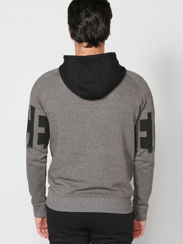 Sweat-shirt KOROSHI en gris