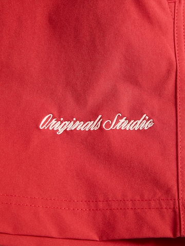 Jack & Jones Junior Regular Board Shorts in Red