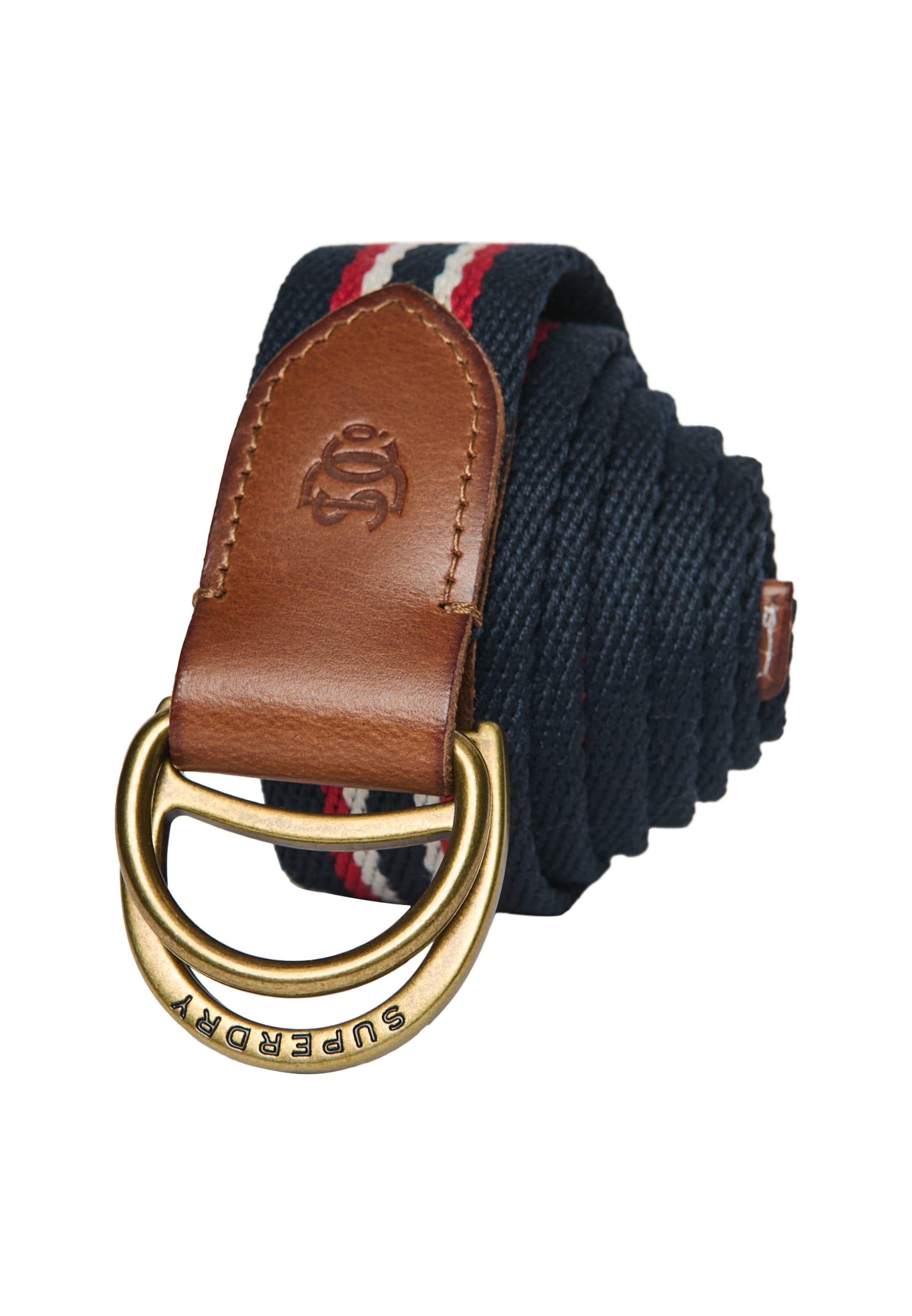 Ceinture 'Heritage' Superdry & Co en bleu : devant