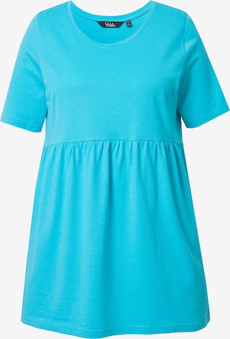 Ulla Popken Shirt in Blauw: voorkant