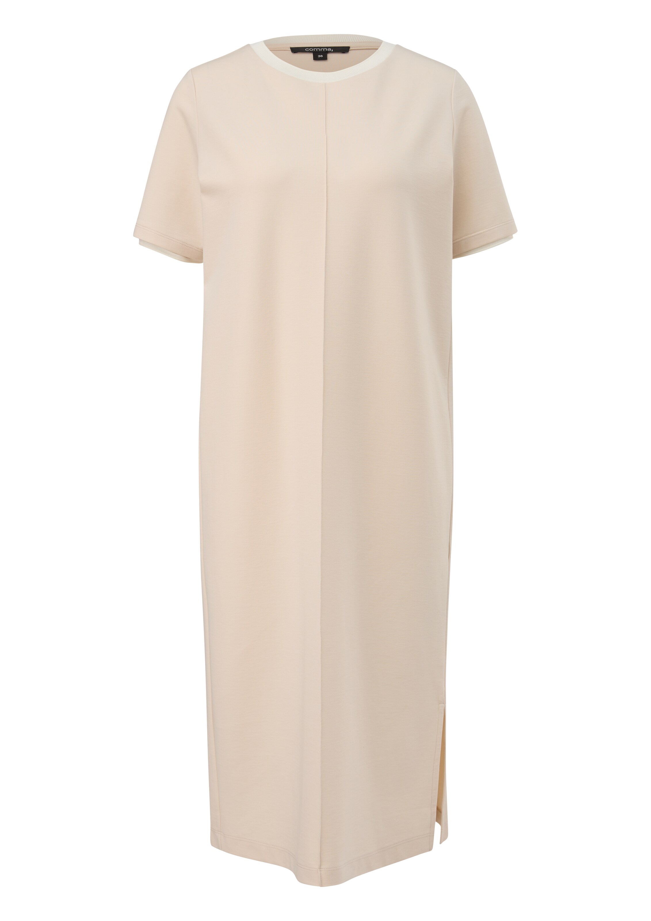 COMMA Dress in Beige: front