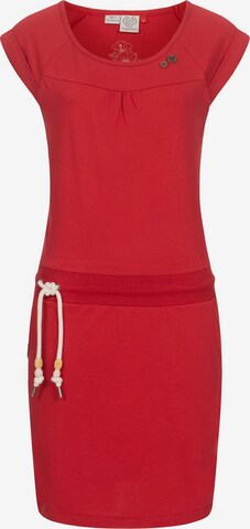 Ragwear - Vestido de verano 'Penelope' en rojo: frente