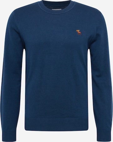 Abercrombie & Fitch Sweater in Blue: front