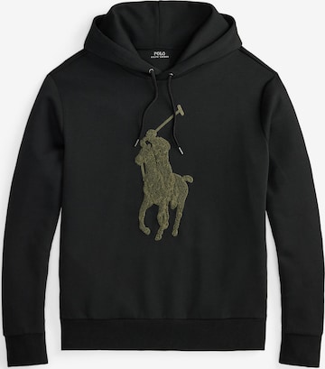 juoda Polo Ralph Lauren Megztinis be užsegimo: priekis