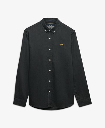 Coupe regular Chemise Superdry & Co en bleu