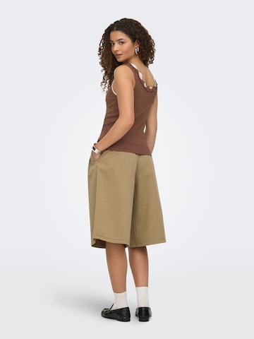 Haut 'ONLTine' ONLY en marron