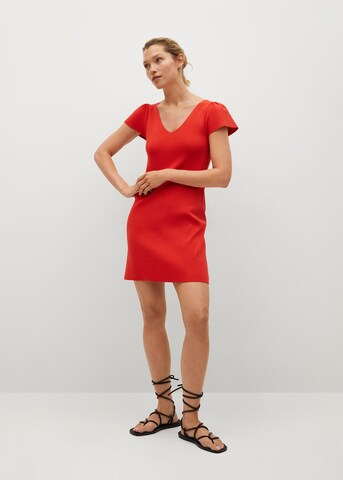 MANGO Kleid in Rot