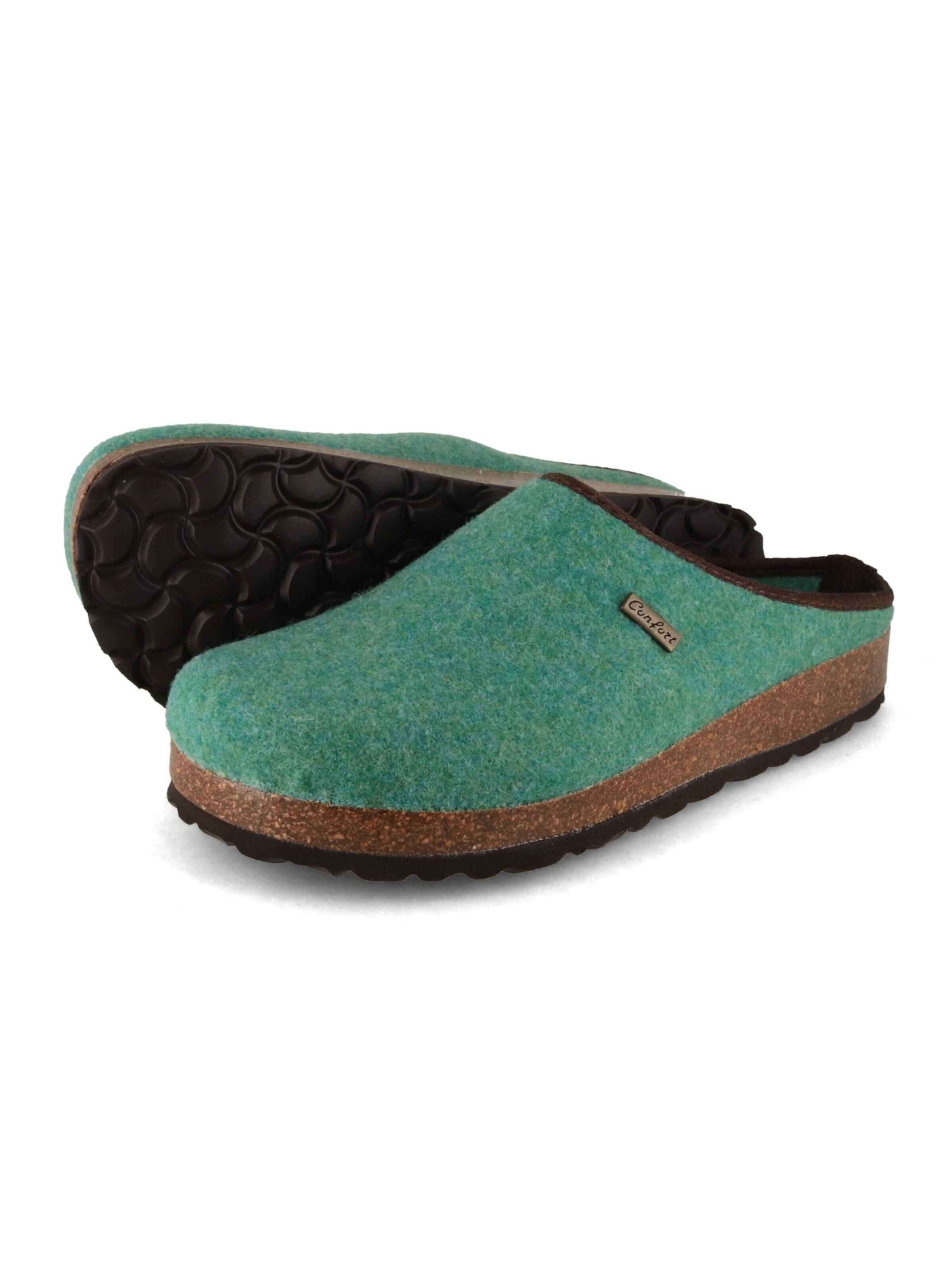 Tuffeln Slipper 'Komfort' in Green