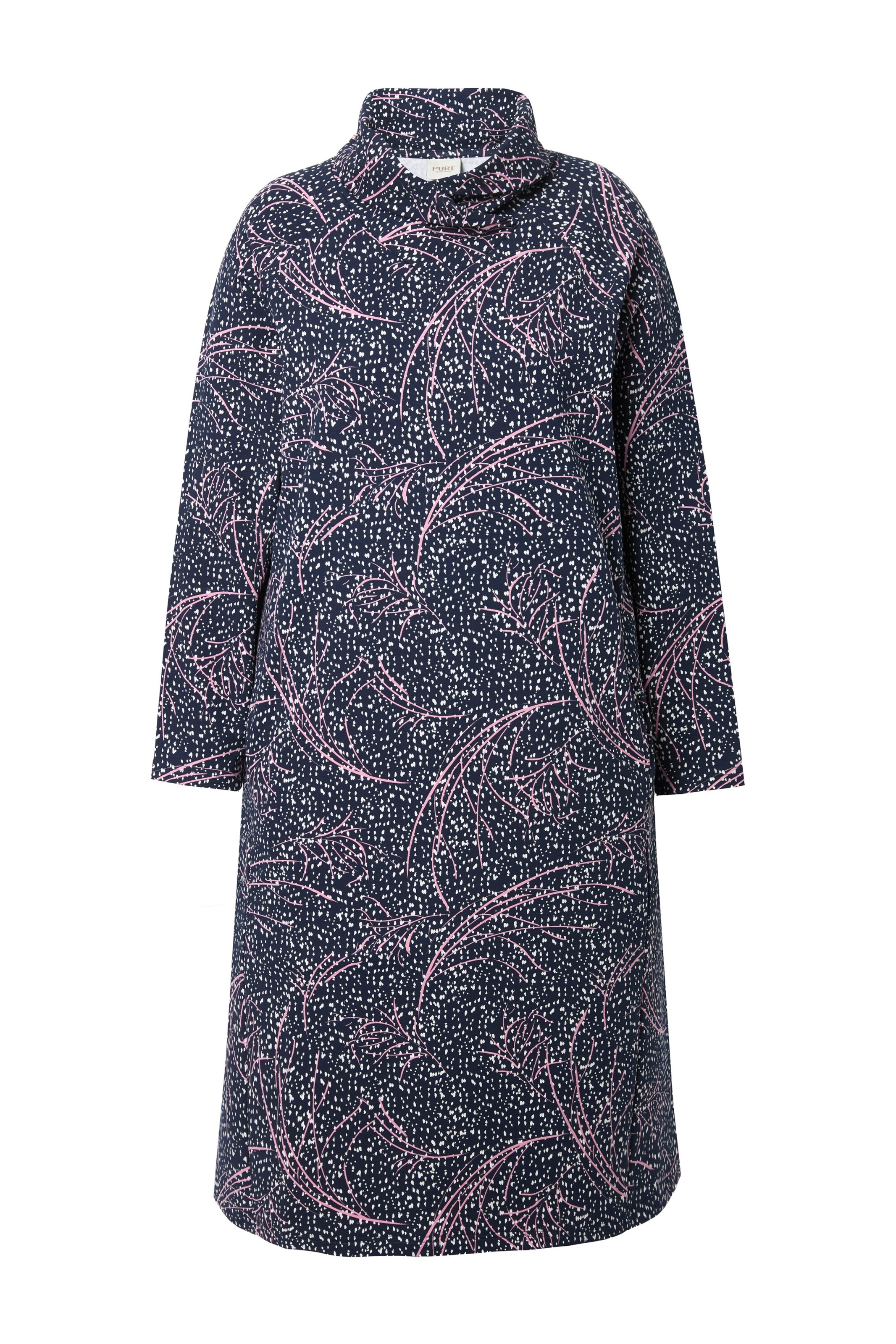 Ulla Popken Dress in Black: front