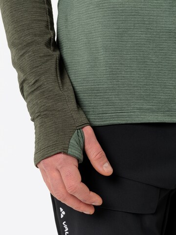 VAUDE Sports sweater 'Monviso' in Green