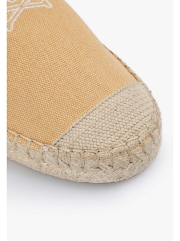 Scalpers Espadrilles 'Skull' in Gelb
