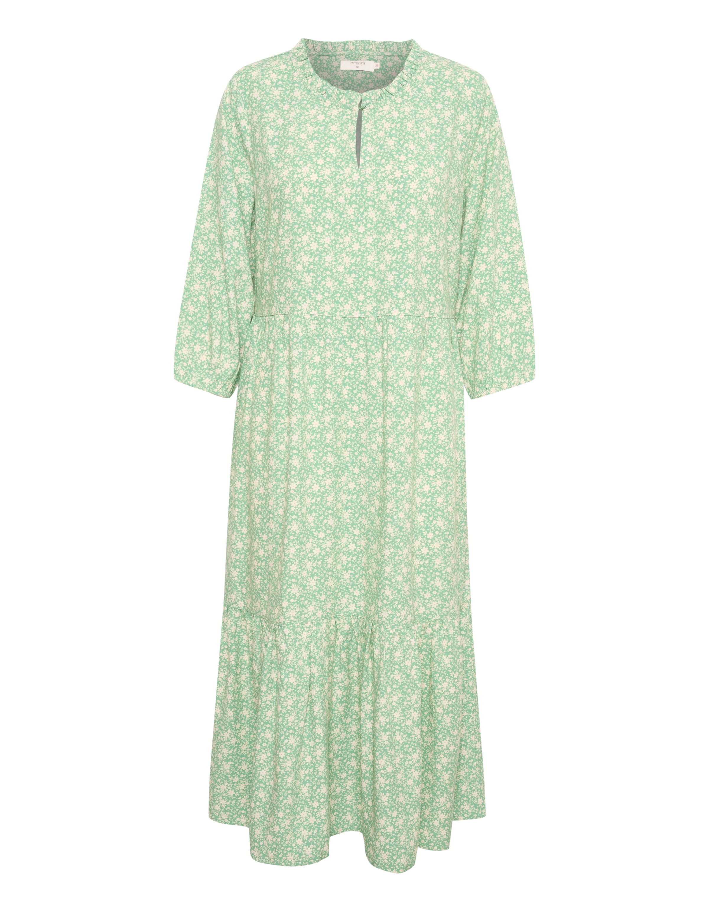 Robe 'Vimma' Cream en vert : devant