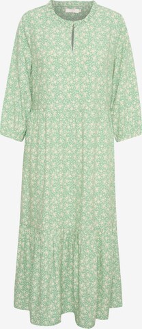 Cream Dress 'Vimma' in Green: front