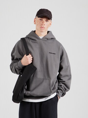 Sweat-shirt Pegador en gris : devant